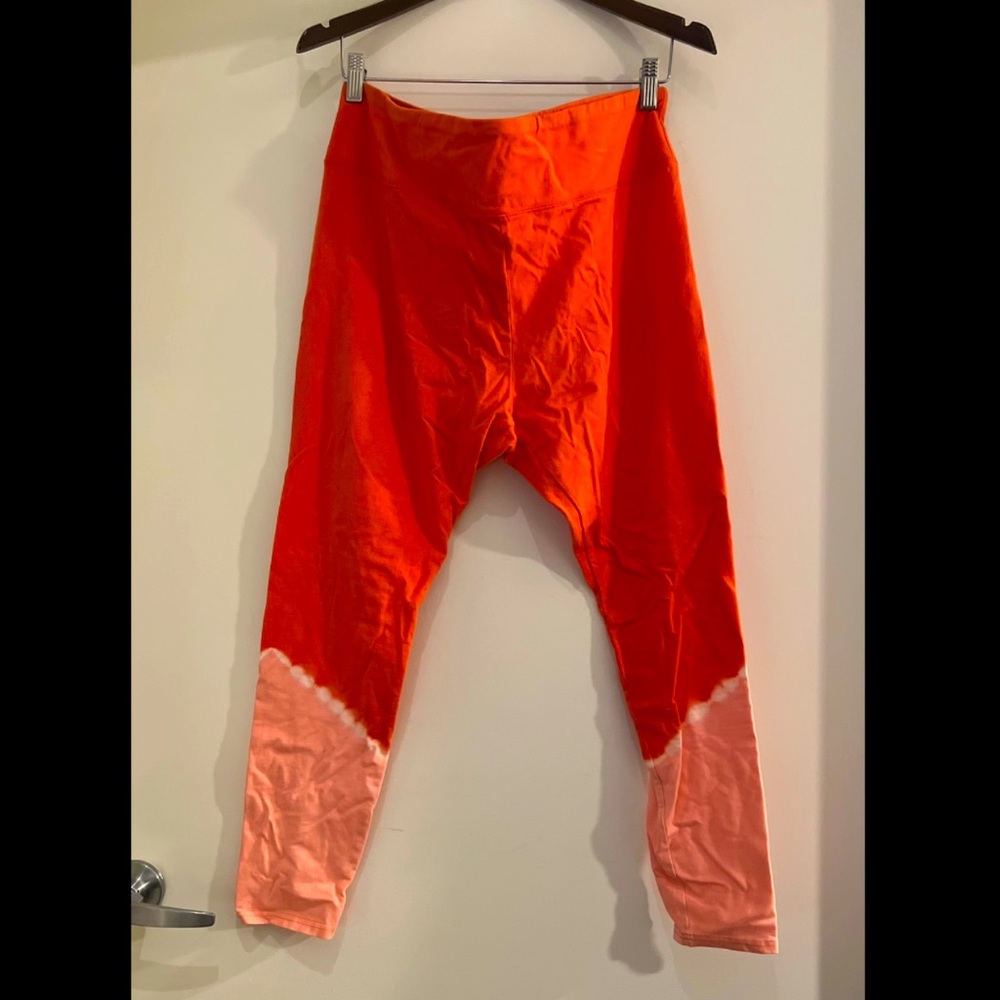 Target orange wild fable leggings